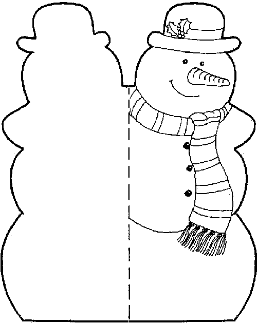 snowman-card