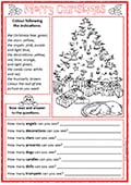 Christmas worksheet