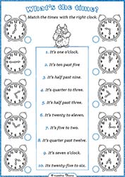 match the time