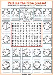 time word search